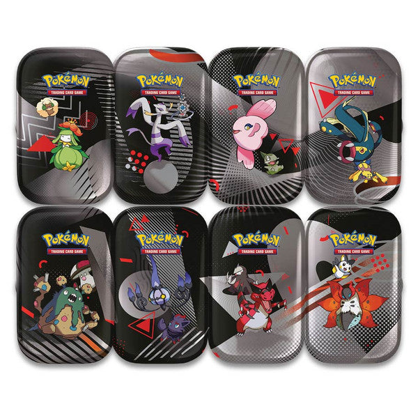 Pokémon TCG: Scarlet & Violet 10.5: Unova Mini Tin Display (8)
