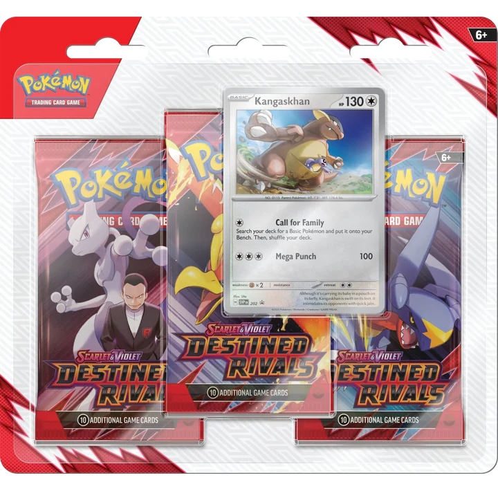 Pokemon TCG - Scarlet & Violet - 3-Pack Blister (Kangaskan)