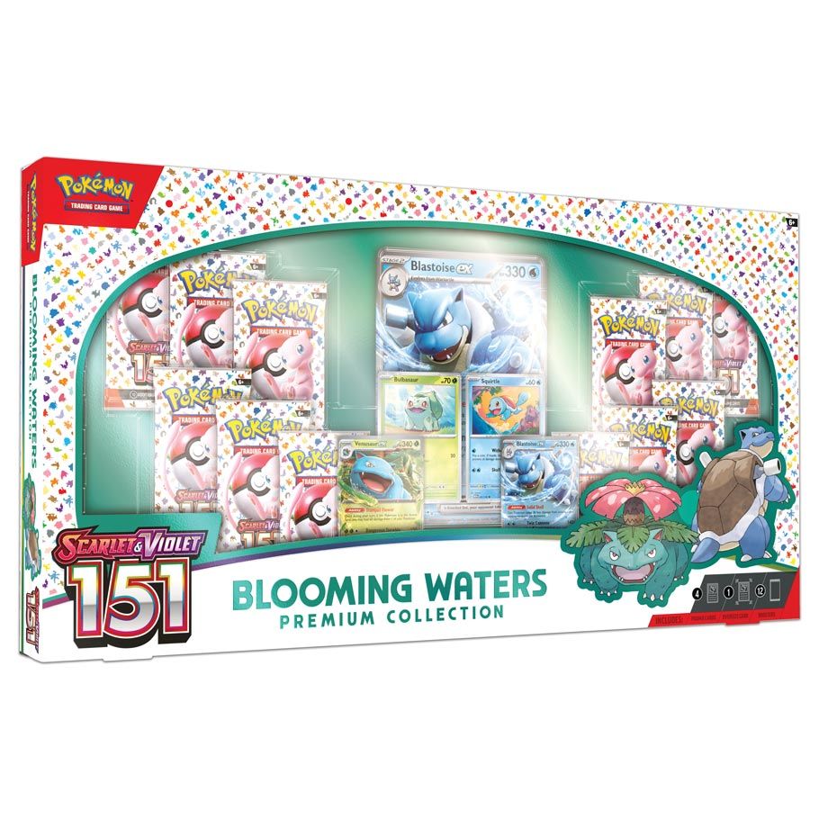pokemon cards premium collection box Pokémon TCG: Blooming Waters Premium Collection – Epic Card Shop