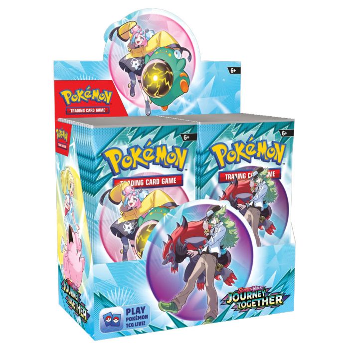 Pokémon TCG: Scarlet & Violet 9: Journey Together: Booster Display