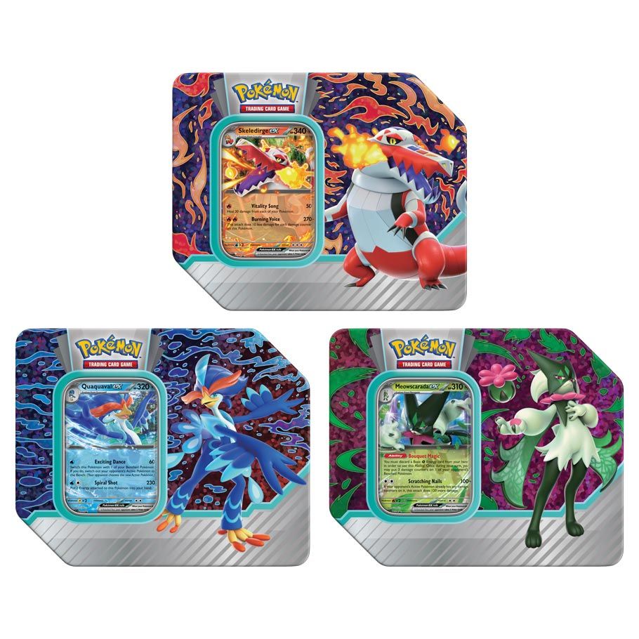 Pokémon TCG: Paldea Partners Tin (Tin May Vary)