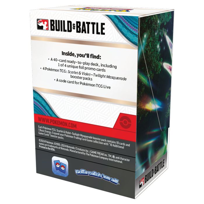 Pokémon TCG: Scarlet & Violet 6: Twilight Masquerade: Build & Battle