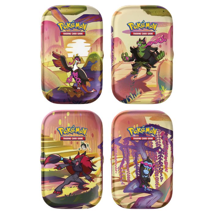 Pokémon TCG: Scarlet & Violet 6.5: Shrouded Fable: Mini Tin Display