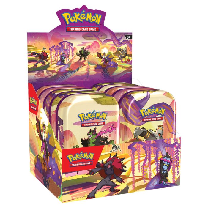 Pokémon TCG: Scarlet & Violet 6.5: Shrouded Fable: Mini Tin Display