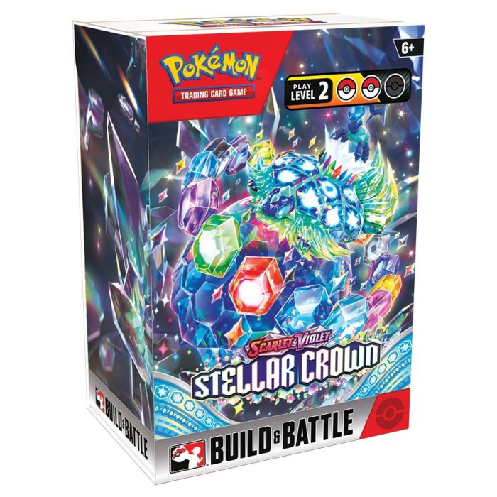Pokémon TCG: Scarlet & Violet 7: Stellar Crown: Build & Battle Box