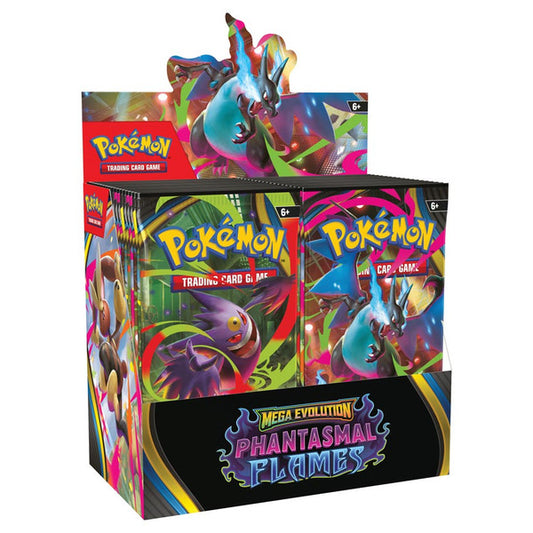 Pokémon TCG: Mega Evolution 2 – Phantasmal Flames: Booster Display